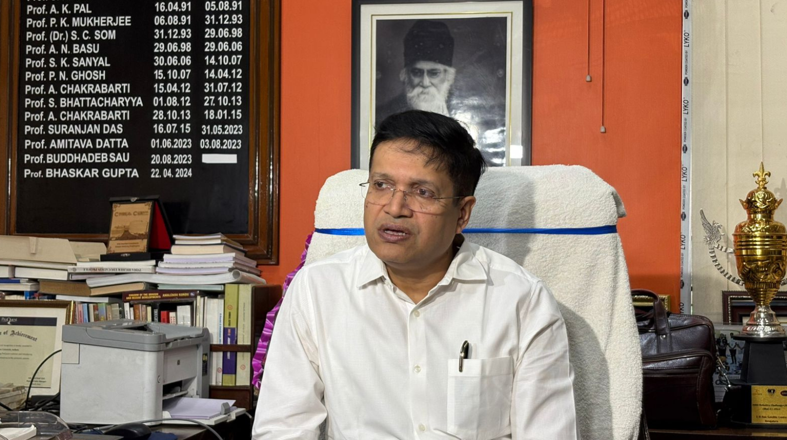 Will there be a student election again in JU? This is what new VC Chiranjeeb Bhattacharya says