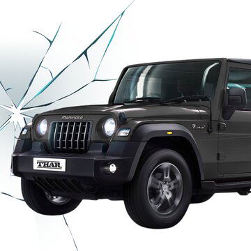 WATCH how Delhi woman crashes brand new Thar out of showroom