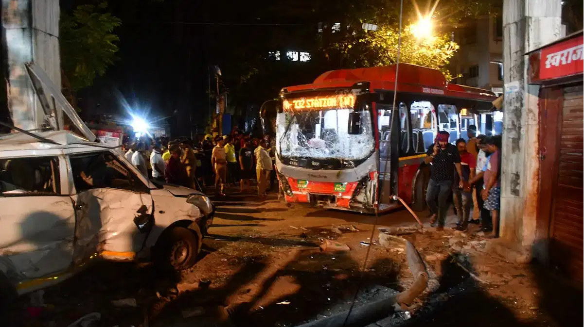 Mumbai tragedy claims three lives as BEST electric bus crushes crowd in Bhandup