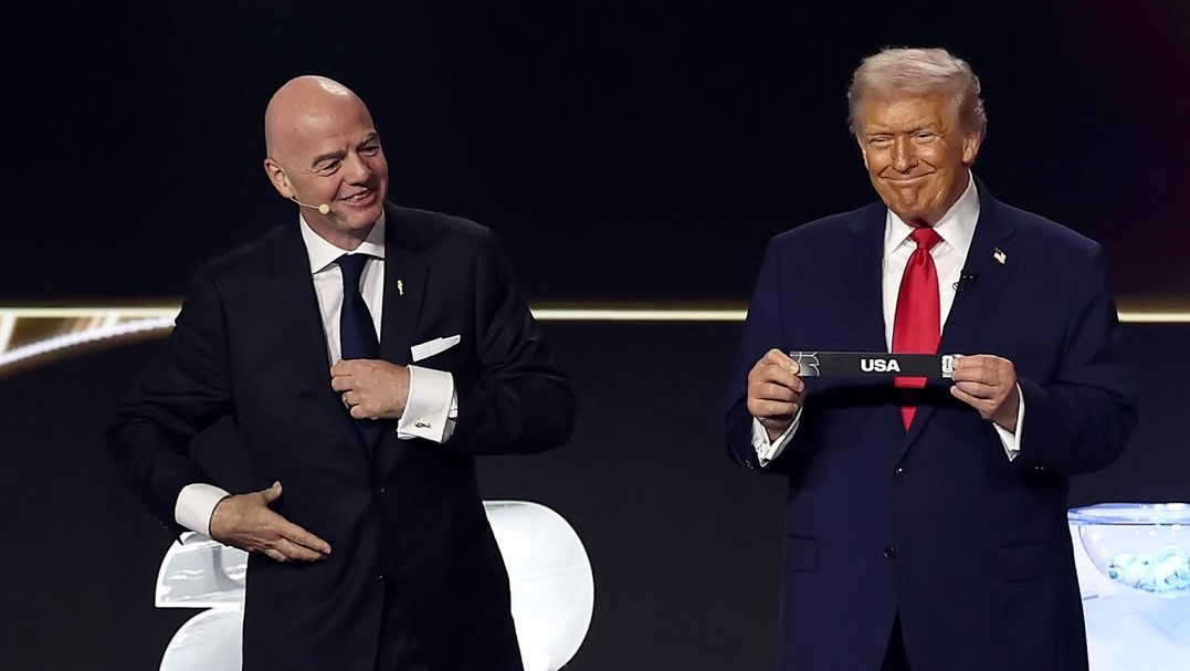 Gianni Infantino honors Donald Trump with FIFA Peace Prize at 2026 World Cup draw