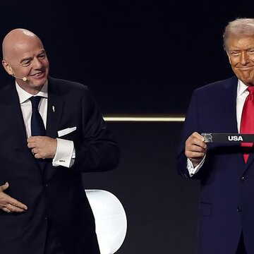 Gianni Infantino honors Donald Trump with FIFA Peace Prize at 2026 World Cup draw