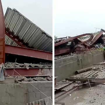 Taratala warehouse roof collapse: 3 dead as rescuers search for dozens trapped under debris