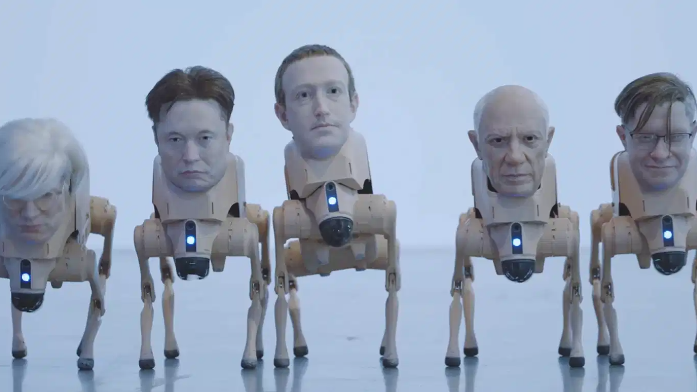 Who is Beeple? The artist behind the robot dogs with billionaire faces 'pooping' pictures at Art Basel