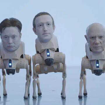 Who is Beeple? The artist behind the robot dogs with billionaire faces 'pooping' pictures at Art Basel