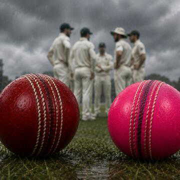 Bad light solution? ICC approves red-to-pink ball change in Test cricket