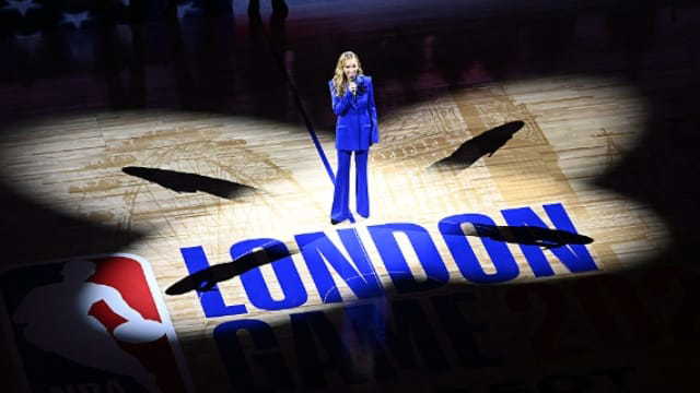 'Leave Greenland alone' shout sparks cheers at London NBA fixture