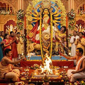 Happy Durga Ashtami 2026: Share these 50+ Ashtami messages, pictures, and WhatsApp status updates with your loved ones