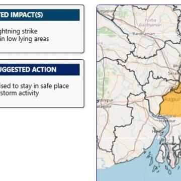 IMD issues 'Orange Alert' across parts of Kolkata, South 24 Parganas - all details here