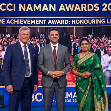 BCCI to honour Roger Binny, Rahul Dravid and Mithali Raj with lifetime achievement awards at Naman Awards 2026