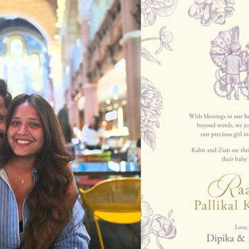 Dinesh Karthik and Dipika Pallikal Announce Arrival of Baby Girl