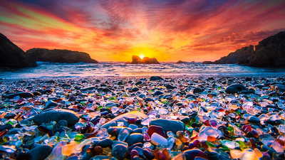 From garbage dump to tourist magnet: How California’s Glass Beach was shaped by time and tides