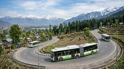 J&K to expand electric bus network with 200 new vehicles for cities, villages and tourist routes