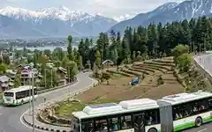 J&K to expand electric bus network with 200 new vehicles for cities, villages and tourist routes