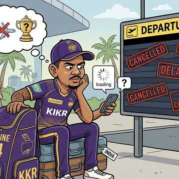 KKR in trouble? Sunil Narine’s IPL 2026 arrival under massive doubt amid travel chaos