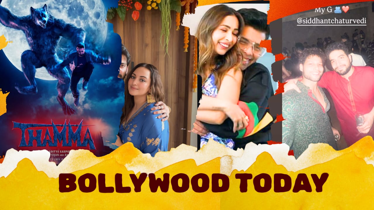 Bollywood today: Karan Johar wishes Malaika Arora, Varun Dhawan promotes Thamma and more