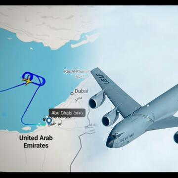 US KC-135 ‘flying gas station’ sends emergency signal over Gulf, disappears from radar near Qatar