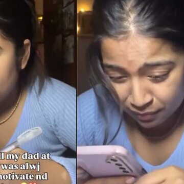 Girl breaks down over study pressure at 2 AM, father’s calm response melts hearts | WATCH