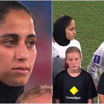 Khamenei's death overshadows Asia Cup as Iran women's football team refuses to sing national anthem