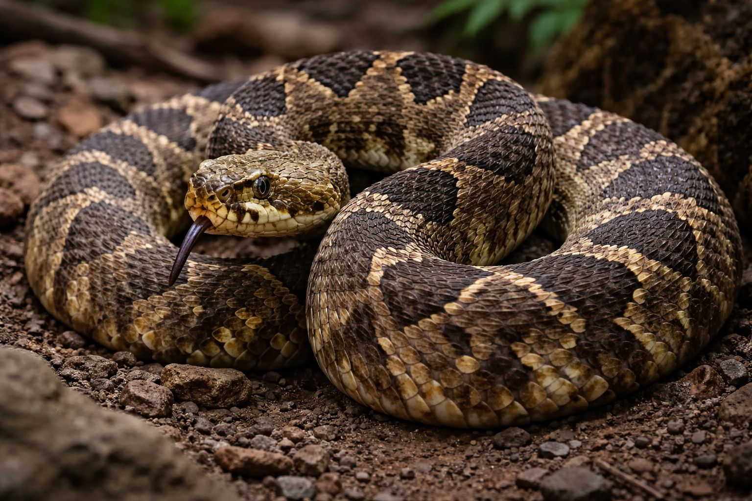 'Baby, don't move, there's a python on you': Australian woman wakes up to find huge snake resting on her chest