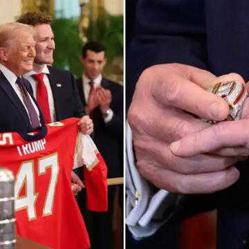 Donald Trump honours Florida Panthers at White House for 2025 Stanley Cup win, leaves immediately afterwards
