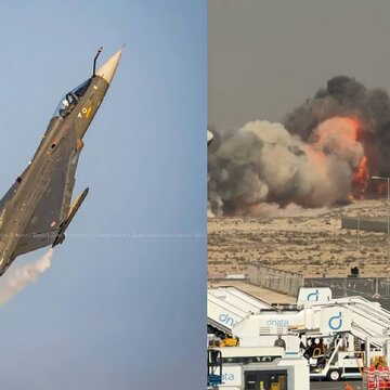 Tejas fighter jet crashes during Dubai air show demo, IAF confirms pilot's death