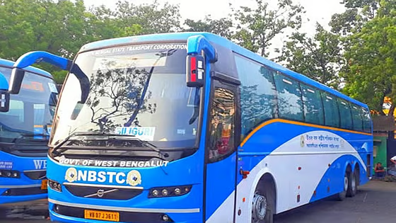 Government cuts down volvo bus services amid declining passenger numbers in North Bengal