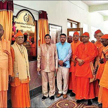 Ramakrishna Mission launches state’s first CBSE English-medium school in Jhargram