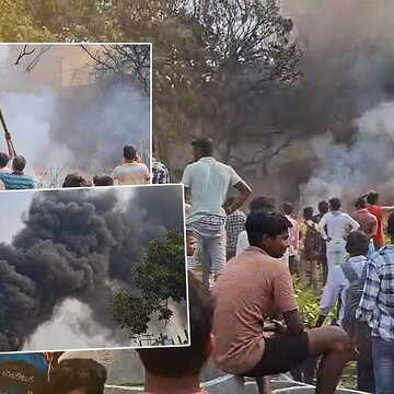 Fire in densely populated Malda area sparks fear; residents battle flames