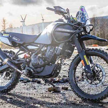 Royal Enfield Himalayan 450 ‘Phantom’ revealed: Rally-ready beast built to go further and harder