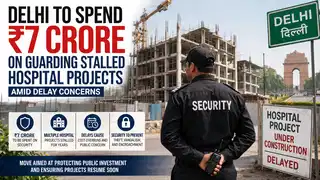 Delhi to spend ₹7 crore on guarding stalled hospital projects amid delay concerns