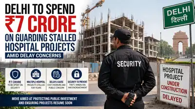 Delhi to spend ₹7 crore on guarding stalled hospital projects amid delay concerns