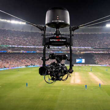 What is Spidercam? The flying camera seen during the T20 World Cup final