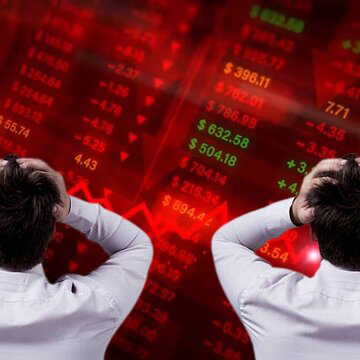 Rs 7 lakh crore market cap wiped out as markets crash on Monday, Sensex, Nifty tumble