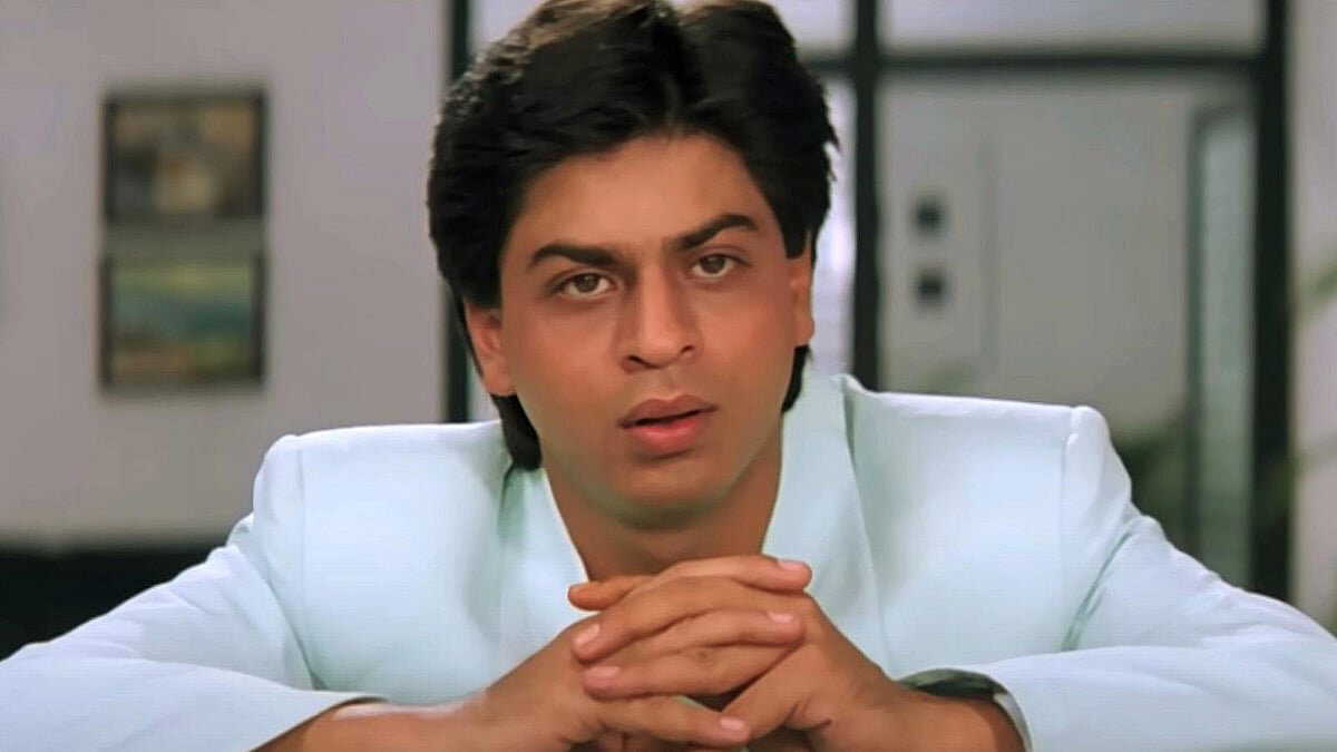 Not Shah Rukh Khan, which superstar was the first choice for 'Baazigar'?