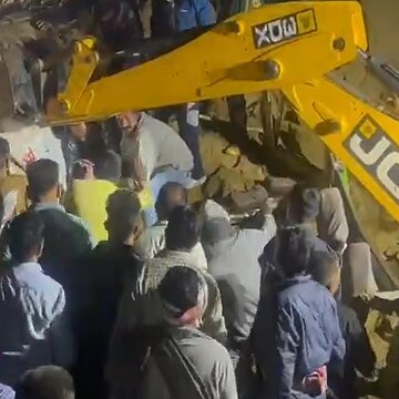18 killed as a bus gets buried in a horrific landslide in Himachal's Bilaspur