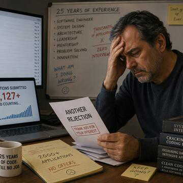 25 years in tech: US engineer says he is now “unhireable”