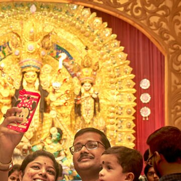 Beyond Bengal and Delhi, which other Indian cities revel in Durga Puja festivities?