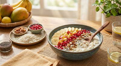 Craving a refreshing breakfast? Try this simple and delicious Dahi Chidwa in this summer