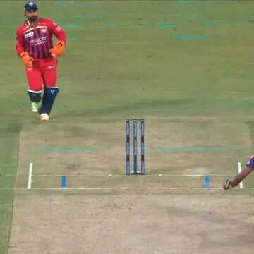 Controversial call sparks outrage as Angkrish Raghuvanshi’s bizarre dismissal rocks KKR vs LSG clash