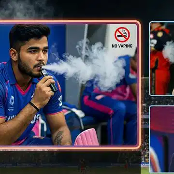 Players who caught vaping: Here is full list of cricketers