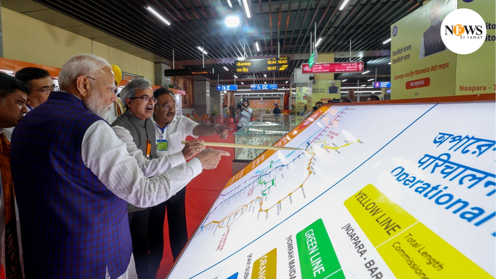 Kolkata Metro expands: PM Modi heralds three new route launches