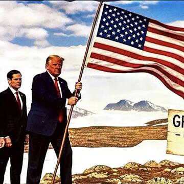 Donald Trump shares AI image declaring Greenland as 'US territory established in 2026'