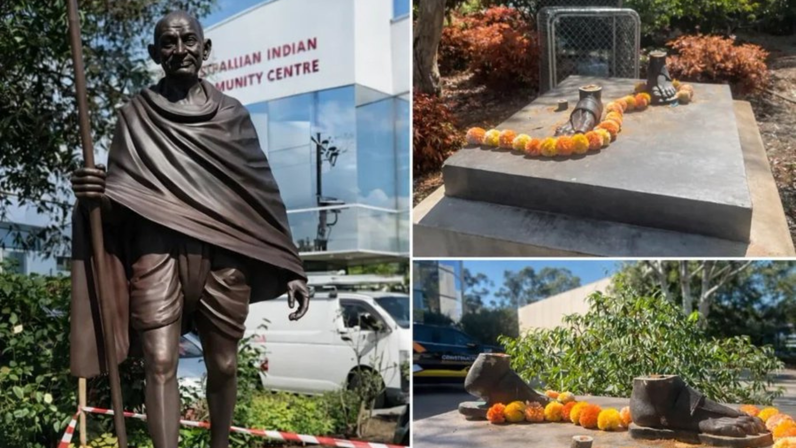 426-kg bronze Mahatma Gandhi statue stolen in Australia: Here’s how the theft unfolded