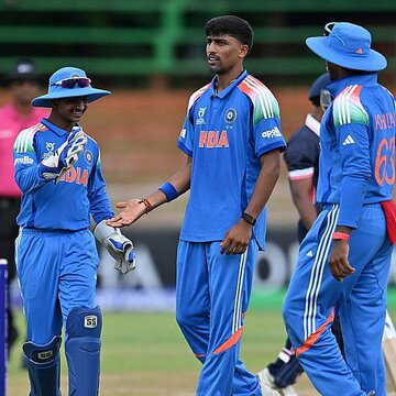 India begin Under-19 World Cup campaign with six-wicket win over USA