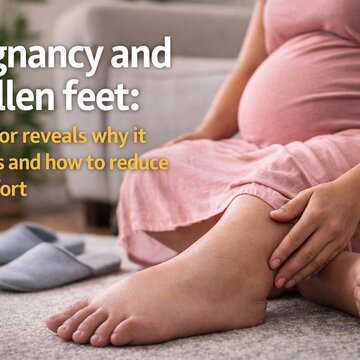 Why feet swell during pregnancy: US doctor explains causes and simple ways to ease discomfort