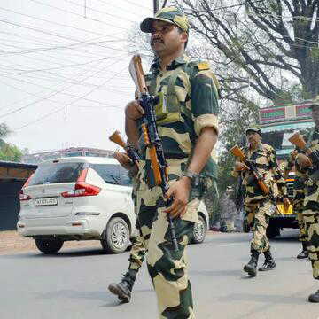 EC deploys 'record 2.4 lakh CAPF personnel' in Bengal ahead of Assembly polls