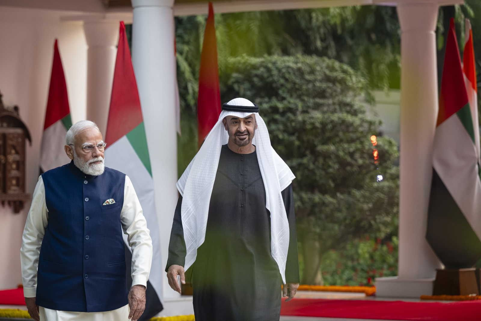 UAE President MBZ’s short Delhi stopover raises questions, India-UAE release statement