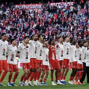 Bayern Munich seal record 35th Bundesliga title, treble dream alive