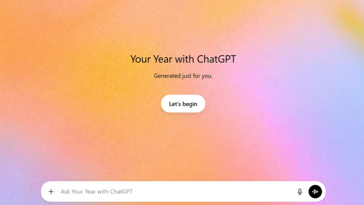 OpenAI introduces ‘Your Year with ChatGPT’: Here's how to check your top interactions of 2025