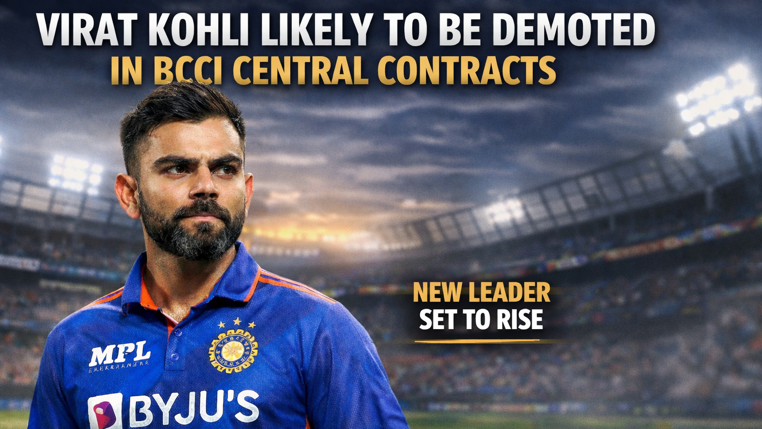 Virat Kohli likely to be demoted in BCCI central contracts, this player set to replace: here is everything about central contracts